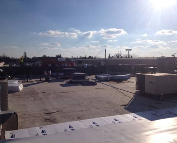 Western Roofing recent roofing project